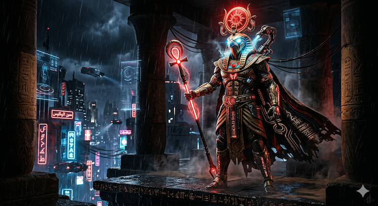 Ancient Mysticism + Futuristic Technology